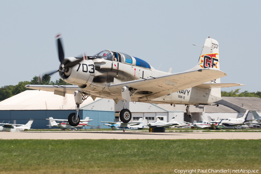 Cavanaugh Flight Museum Douglas AD-5W (EA-1E)Skyraider (N65164) | Photo 277820