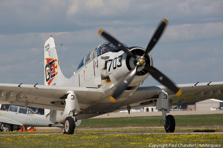 Cavanaugh Flight Museum Douglas AD-5W (EA-1E)Skyraider (N65164) | Photo 87218