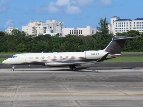 Flexjet Gulfstream G650 (N651FX) at  San Juan - Luis Munoz Marin International, Puerto Rico