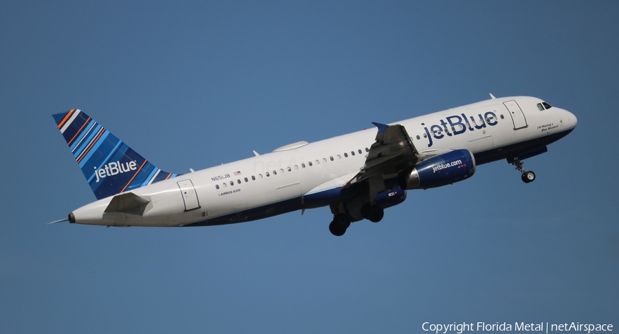 JetBlue Airways Airbus A320-232 (N651JB) | Photo 617584