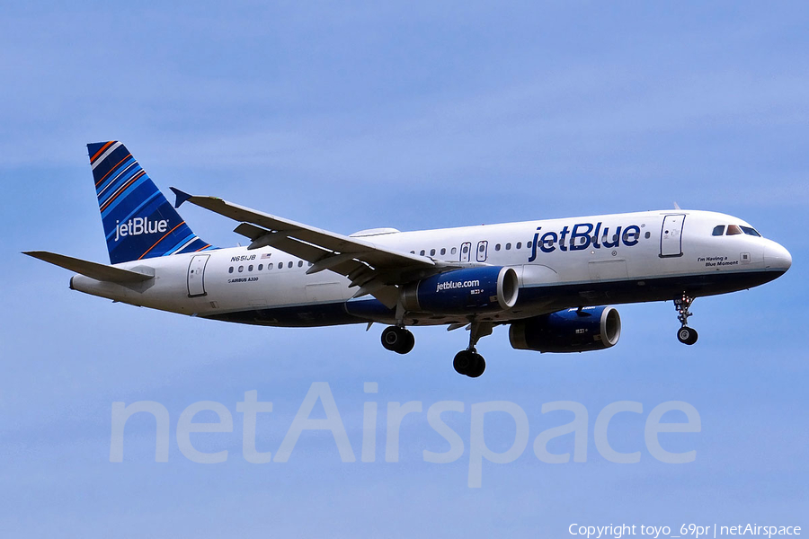 JetBlue Airways Airbus A320-232 (N651JB) | Photo 76091