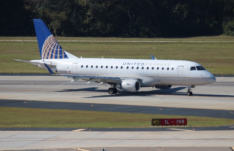 United Express (Republic Airlines) Embraer ERJ-170SE (ERJ-170-100SE) (N651RW) at  Tampa - International, United States
