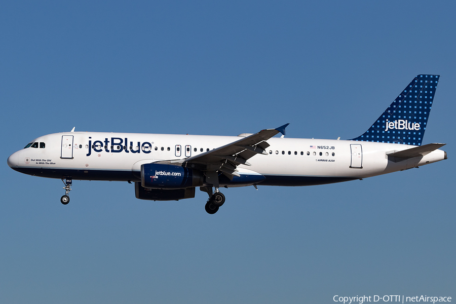 JetBlue Airways Airbus A320-232 (N652JB) | Photo 138488