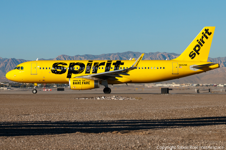 Spirit Airlines Airbus A320-232 (N652NK) | Photo 341243