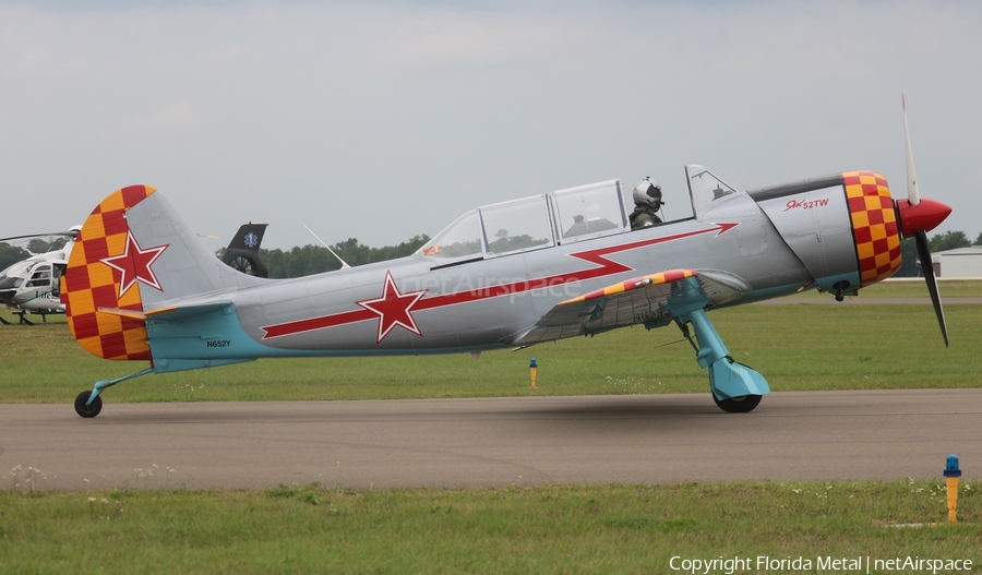 (Private) Yakovlev Yak-52TW (N652Y) | Photo 617609