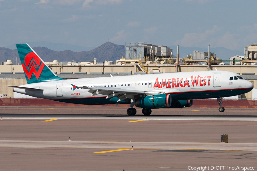 America West Airlines Airbus A320-232 (N653AW) | Photo 189346