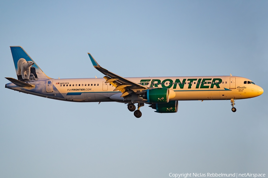 Frontier Airlines Airbus A321-271NX (N653FR) | Photo 680957
