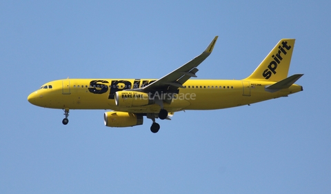 Spirit Airlines Airbus A320-232 (N653NK) at  Detroit - Metropolitan Wayne County, United States