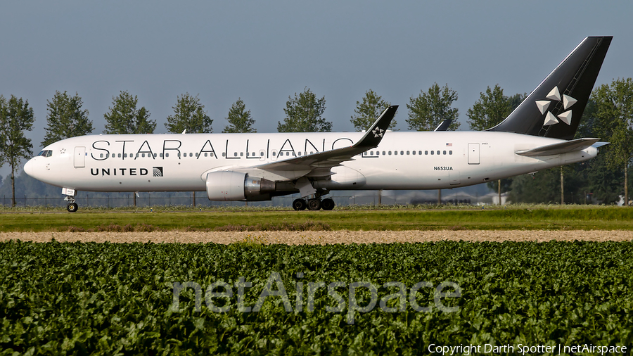 United Airlines Boeing 767-322(ER) (N653UA) | Photo 375487