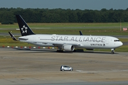 United Airlines Boeing 767-322(ER) (N653UA) at  Hamburg - Fuhlsbuettel (Helmut Schmidt), Germany