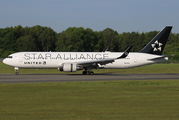 United Airlines Boeing 767-322(ER) (N653UA) at  Hamburg - Fuhlsbuettel (Helmut Schmidt), Germany