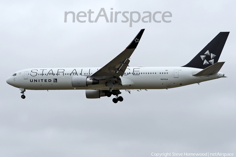 United Airlines Boeing 767-322(ER) (N653UA) | Photo 533753