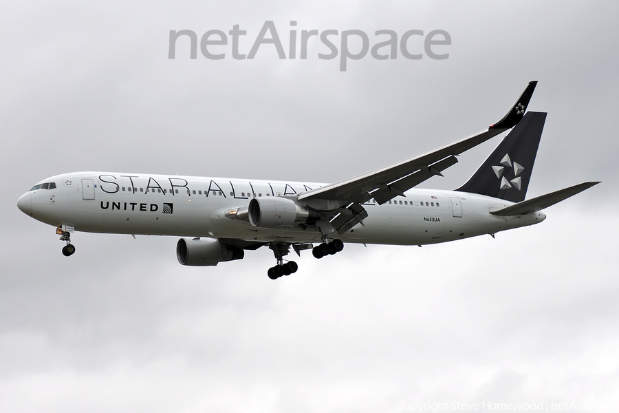 United Airlines Boeing 767-322(ER) (N653UA) | Photo 534631