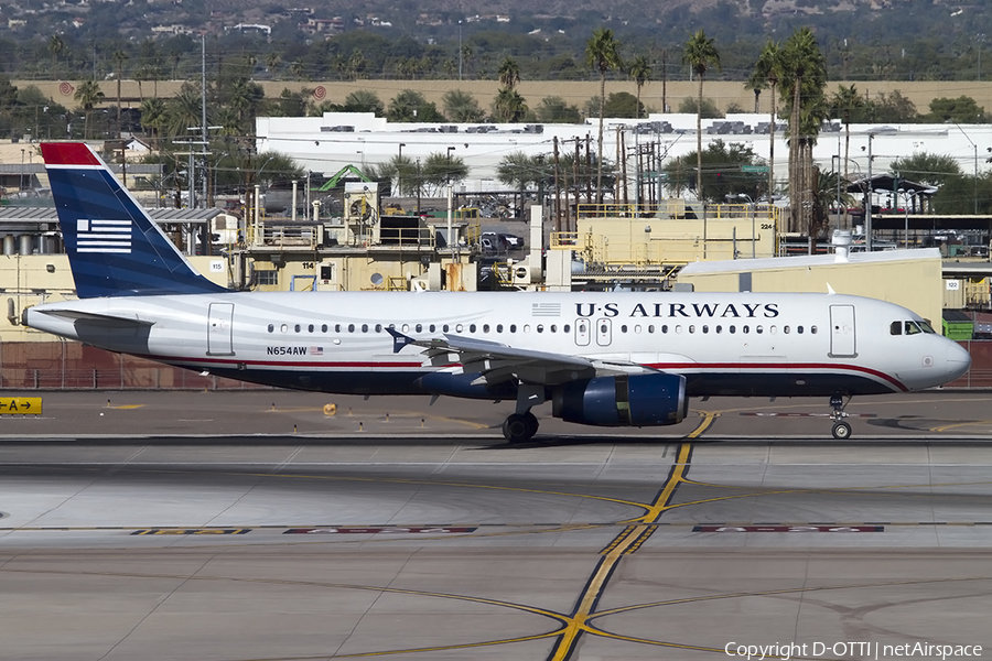 US Airways Airbus A320-232 (N654AW) | Photo 462436