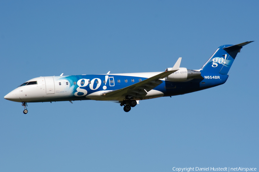 go! Bombardier CRJ-200ER (N654BR) | Photo 417310