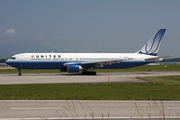 United Airlines Boeing 767-322(ER) (N654UA) at  Geneva - International, Switzerland