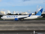 United Airlines Boeing 767-322(ER) (N654UA) at  San Juan - Luis Munoz Marin International, Puerto Rico