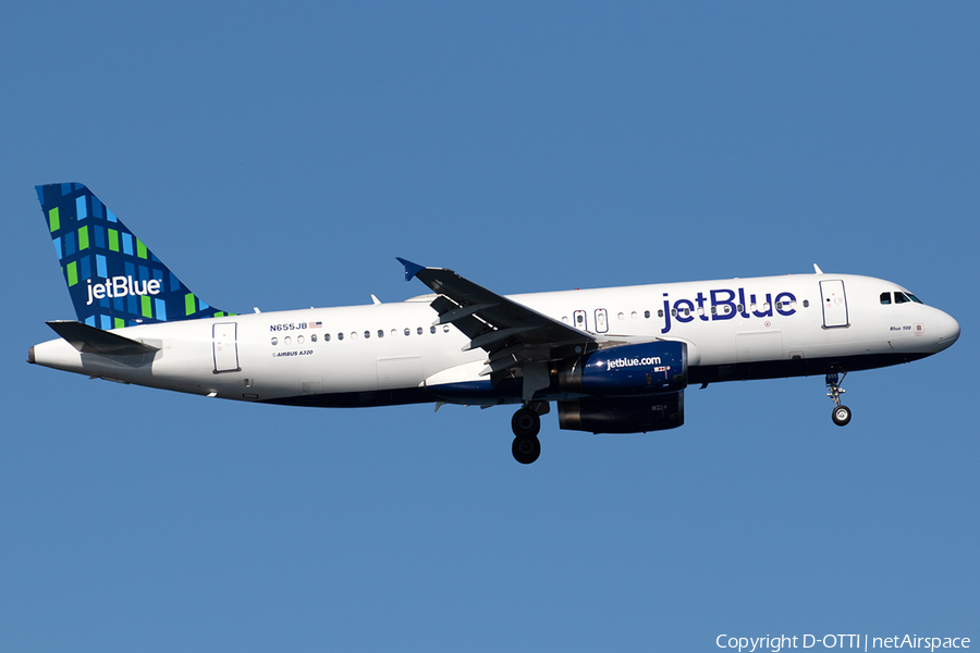 JetBlue Airways Airbus A320-232 (N655JB) | Photo 357533