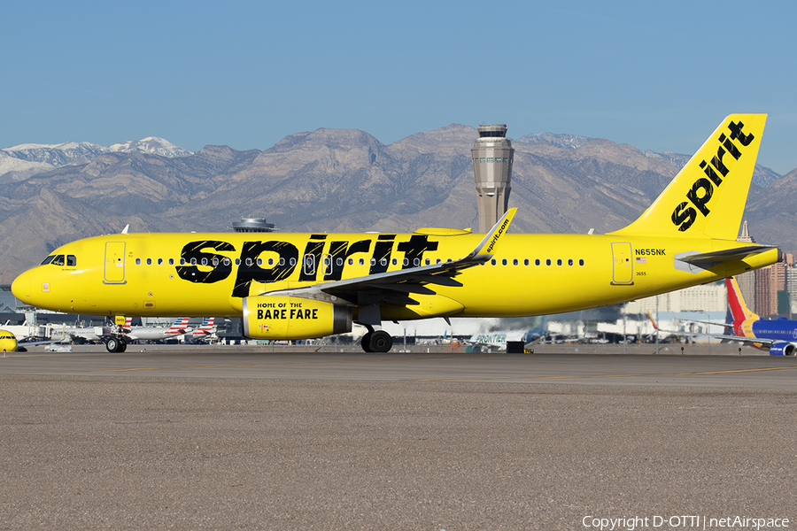 Spirit Airlines Airbus A320-232 (N655NK) | Photo 555286