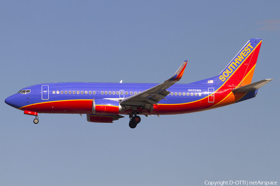 Southwest Airlines Boeing 737-3H4 (N655WN) | Photo 469568