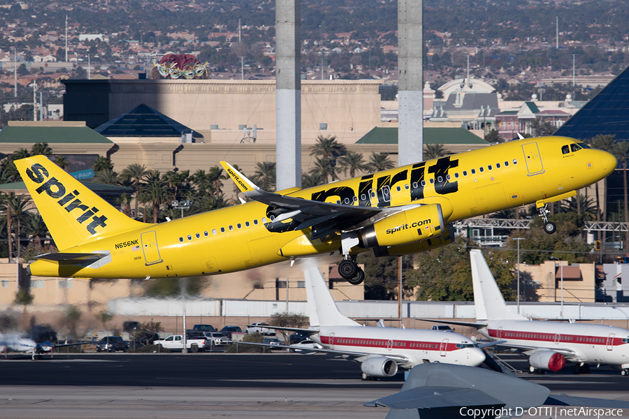 Spirit Airlines Airbus A320-232 (N656NK) | Photo 549689