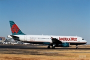 America West Airlines Airbus A320-232 (N658AW) at  Mexico City - Lic. Benito Juarez International, Mexico