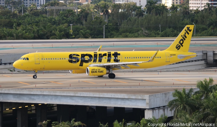 Spirit Airlines Airbus A321-231 (N658NK) | Photo 358086
