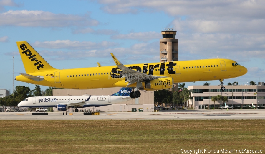 Spirit Airlines Airbus A321-231 (N658NK) | Photo 617681