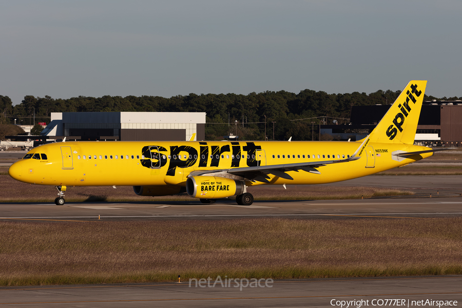 Spirit Airlines Airbus A321-231 (N659NK) | Photo 395583
