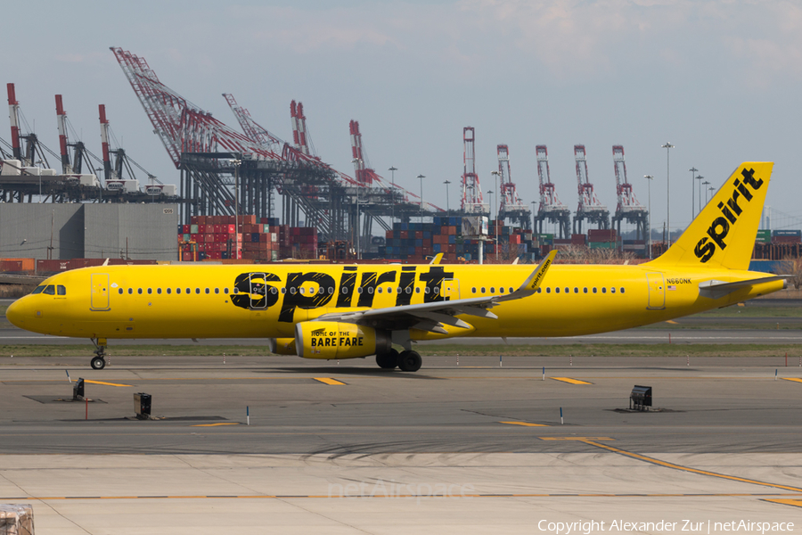 Spirit Airlines Airbus A321-231 (N660NK) | Photo 158679