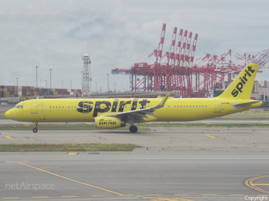 Spirit Airlines Airbus A321-231 (N660NK) | Photo 468679