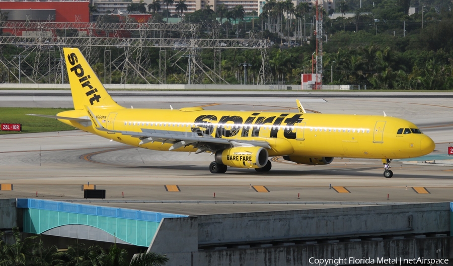 Spirit Airlines Airbus A321-231 (N660NK) | Photo 351228