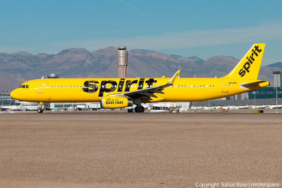 Spirit Airlines Airbus A321-231 (N660NK) | Photo 278250