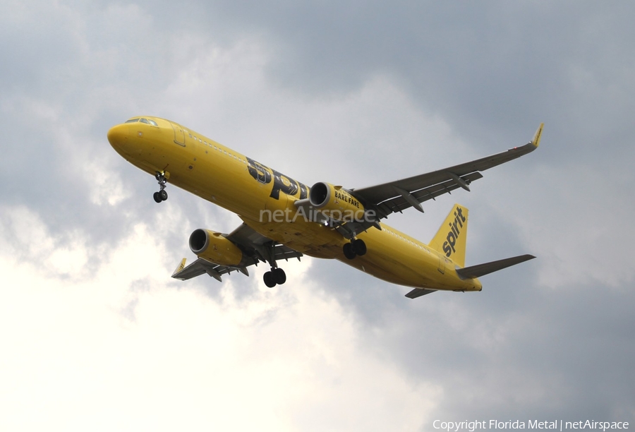 Spirit Airlines Airbus A321-231 (N660NK) | Photo 305061