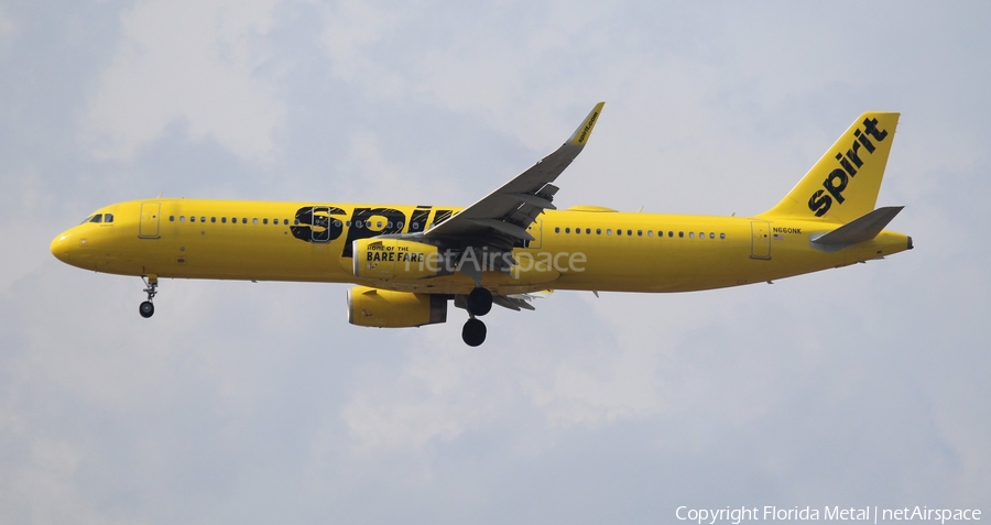 Spirit Airlines Airbus A321-231 (N660NK) | Photo 617708