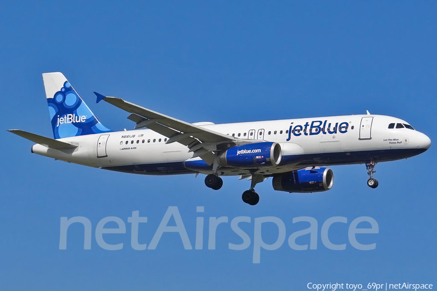 JetBlue Airways Airbus A320-232 (N661JB) | Photo 68139
