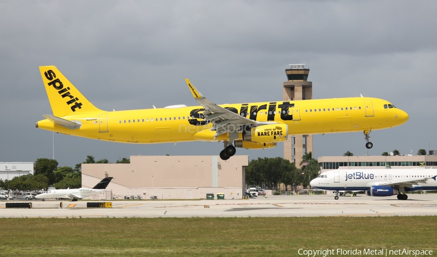 Spirit Airlines Airbus A321-231 (N661NK) | Photo 358088