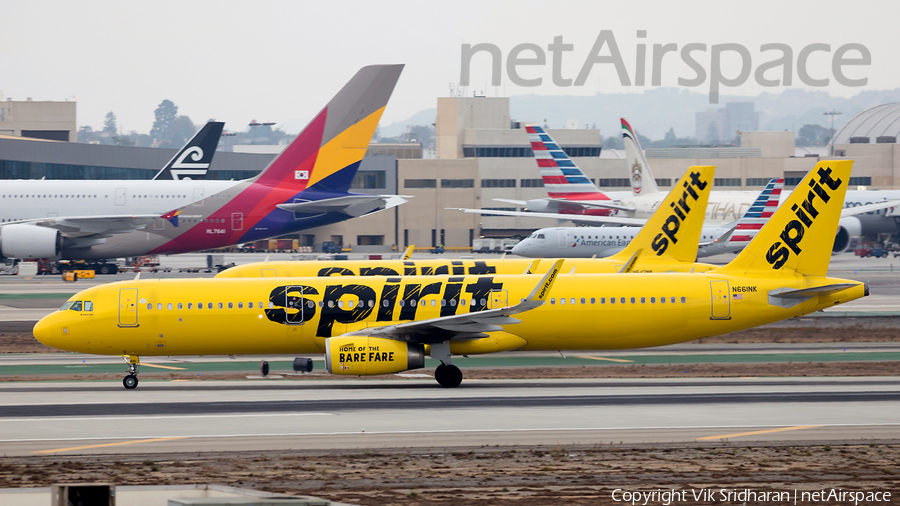 Spirit Airlines Airbus A321-231 (N661NK) | Photo 200282