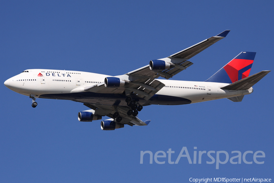 Delta Air Lines Boeing 747-451 (N661US) | Photo 23138