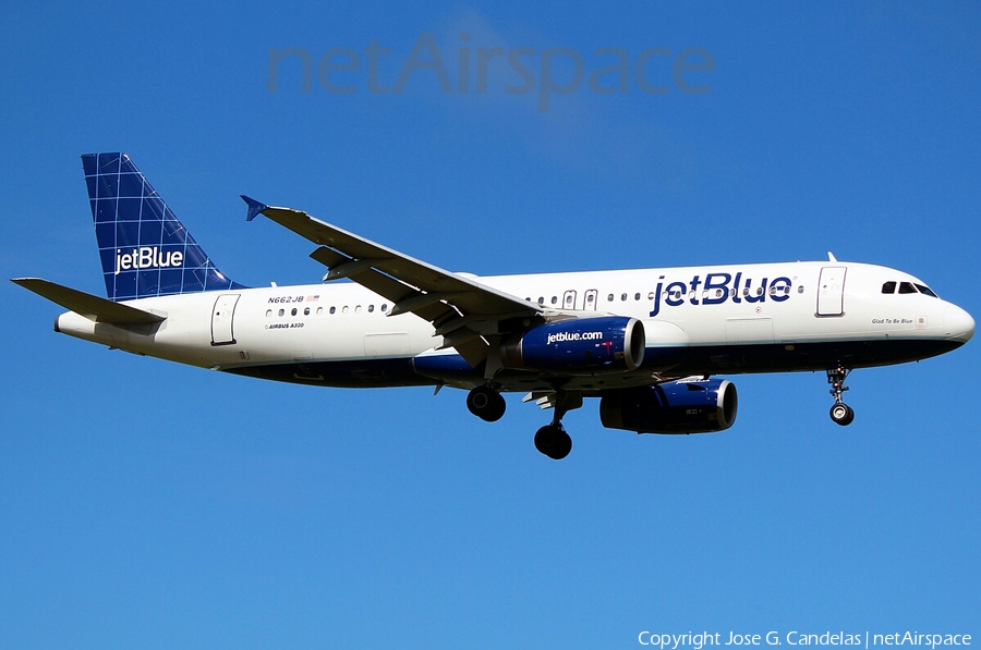 JetBlue Airways Airbus A320-232 (N662JB) | Photo 73645