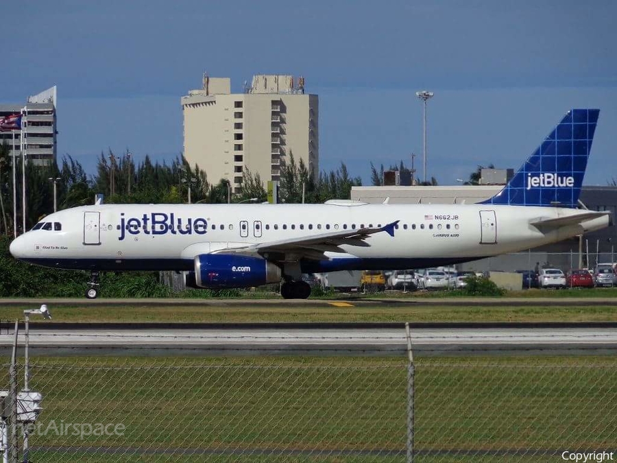 JetBlue Airways Airbus A320-232 (N662JB) | Photo 95925