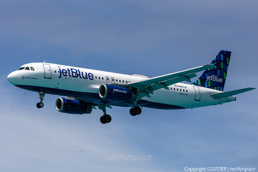 JetBlue Airways Airbus A320-232 (N662JB) | Photo 382195