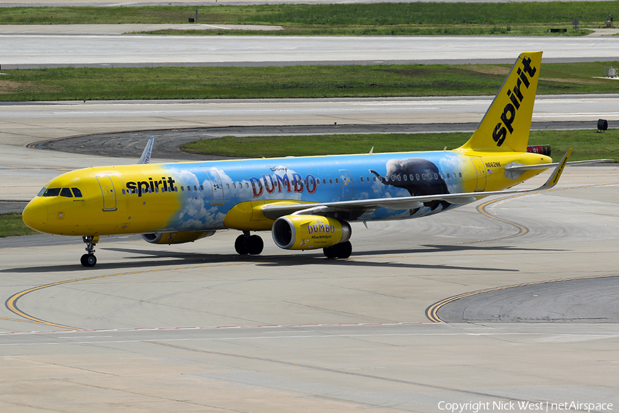 Spirit Airlines Airbus A321-231 (N662NK) | Photo 314876