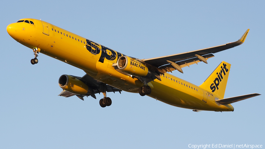 Spirit Airlines Airbus A321-231 (N662NK) | Photo 359929