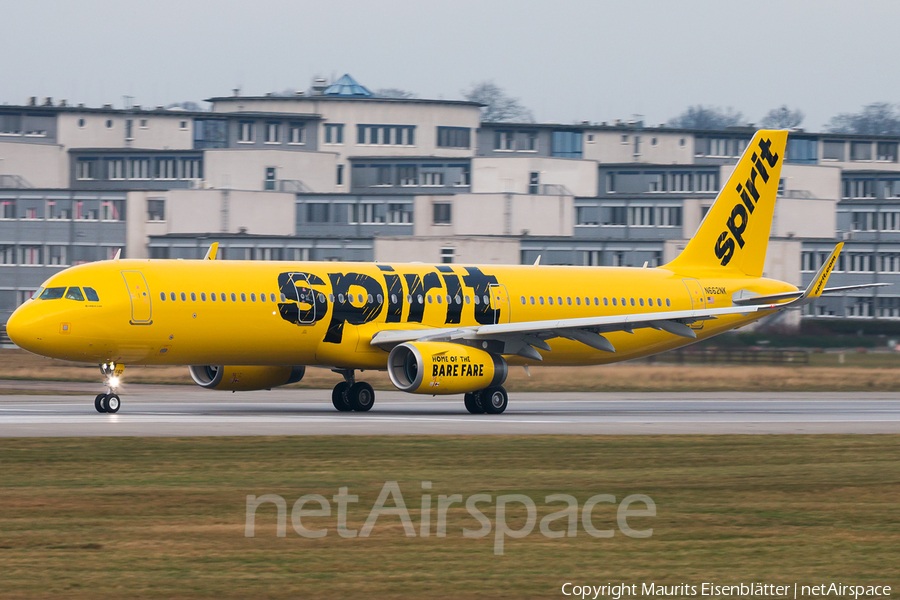 Spirit Airlines Airbus A321-231 (N662NK) | Photo 93454