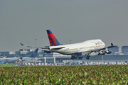 Delta Air Lines Boeing 747-451 (N662US) at  Amsterdam - Schiphol, Netherlands