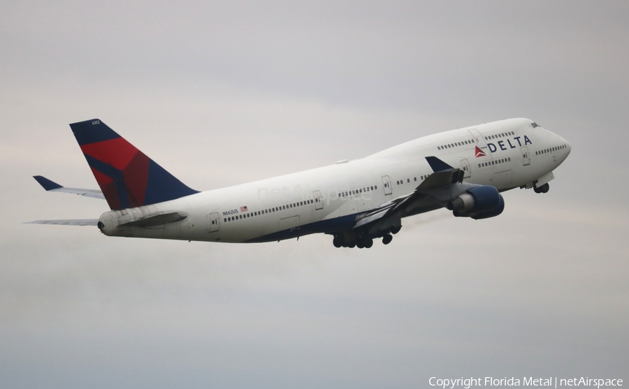 Delta Air Lines Boeing 747-451 (N662US) | Photo 617840