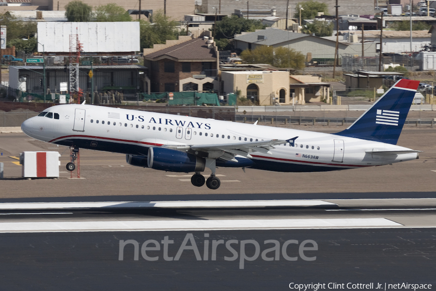 US Airways Airbus A320-232 (N663AW) | Photo 45108