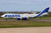 National Airlines Boeing 747-4HA(ERF) (N663CA) at  Liege - Bierset, Belgium