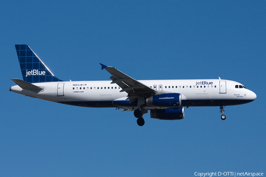 JetBlue Airways Airbus A320-232 (N663JB) | Photo 261366